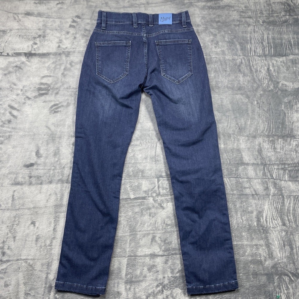Mugsy Fultons Jeans Slim Fit Stretch Denim 28x30 Mens Blue Pants Cotton - Picture 5 of 8